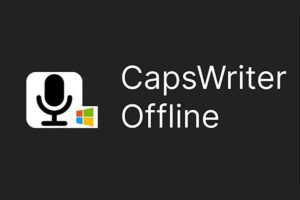 CapsWriter Offline-好用的 PC 端的语音输入 字幕转录工具 无限时长-蚂蚁杂铺