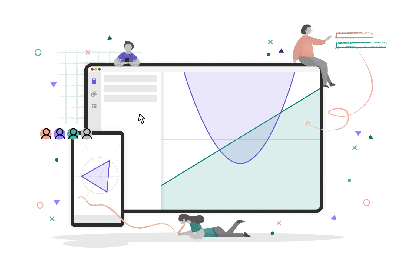 GeoGebra-免费且功能强大的动态数学软件 可视化绘图计算器-蚂蚁杂铺