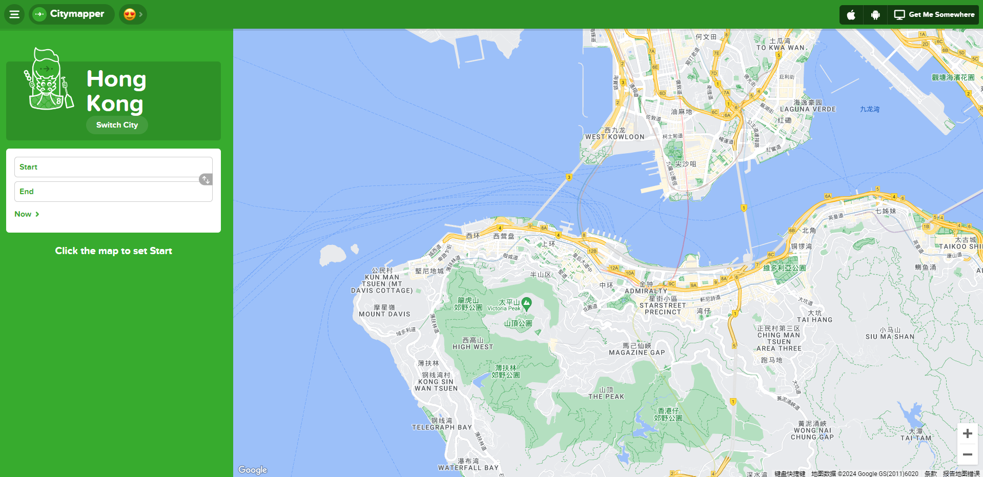 Citymapper-全球实时交通显示和交通线路规划工具