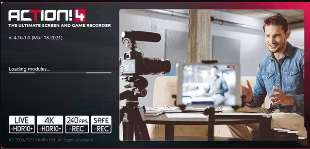 专业游戏屏幕录制软件：暗神 Mirillis Action! v4.41.0 完整绿色便携版