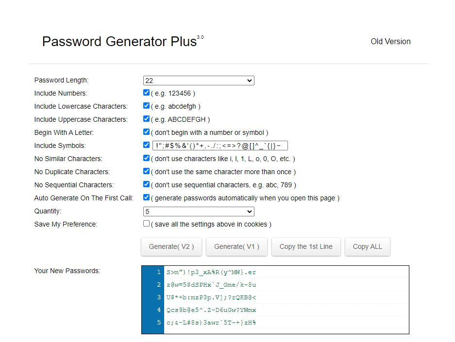 Password Generator Plus3.0-强随机密码生成器