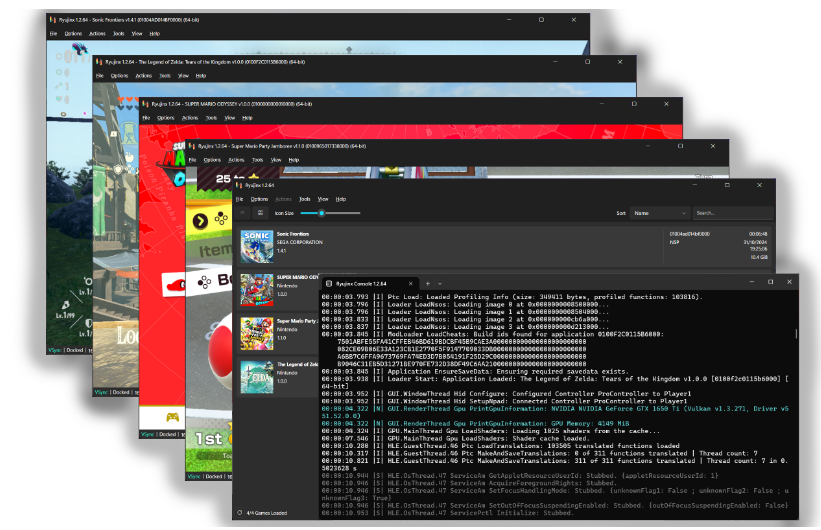 Ryujinx-开源任天堂Nintendo Switch 模拟器